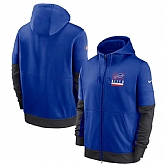 Men's Buffalo Bills New 2020 Nike Royal Gray Fan Gear Mascot Performance Full Zip Hoodie,baseball caps,new era cap wholesale,wholesale hats